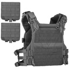 Gilet porte plaques tactique fast release modulaire MOLLE avec poches Zone Tactique