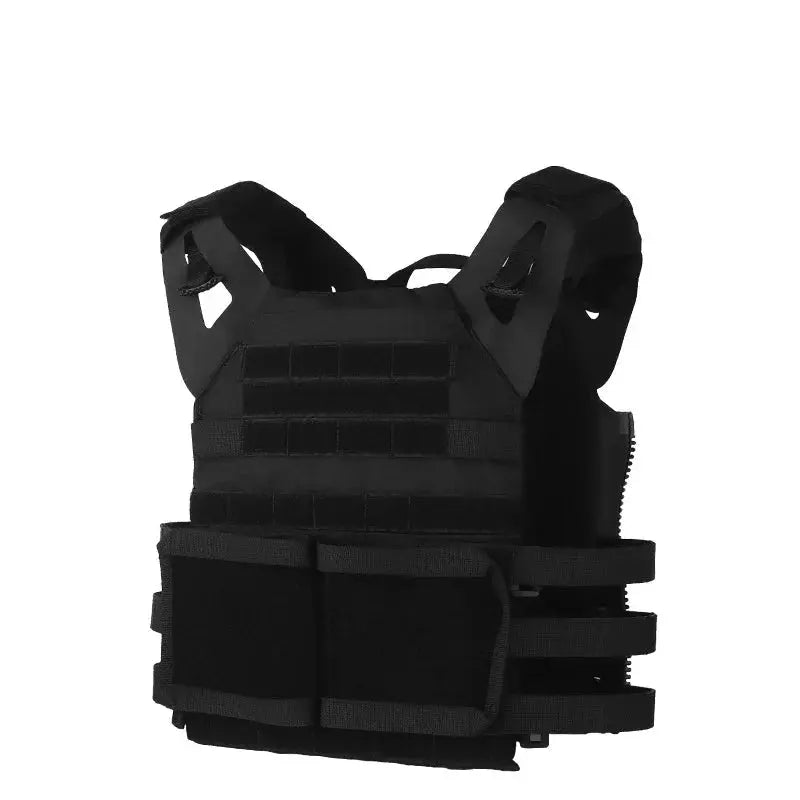 Gilet porte-plaques tactique réglable léger et modulaire - Zone Tactique