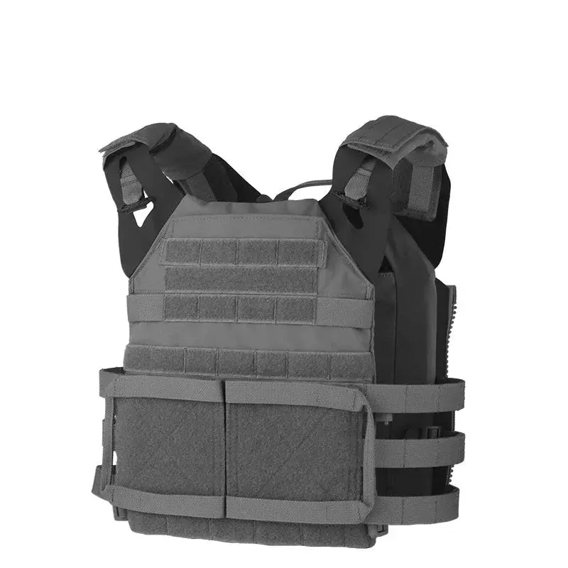Gilet porte-plaques tactique réglable léger et modulaire - Zone Tactique