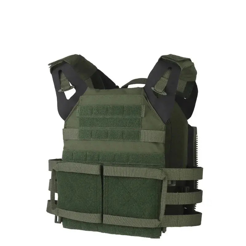 Gilet porte-plaques tactique réglable léger et modulaire - Zone Tactique