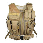 Gilet tactique MOLLE complet multi poches usage terrain 