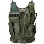 Gilet tactique MOLLE complet multi poches usage terrain 