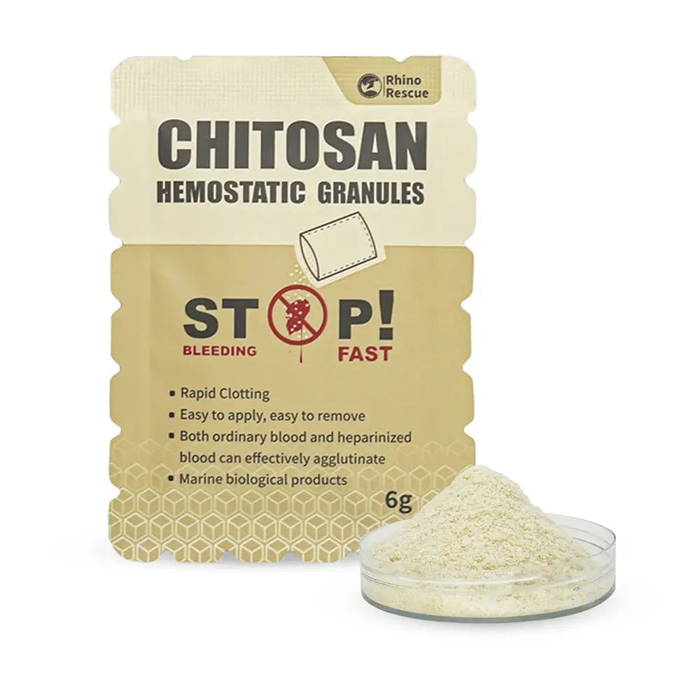 Granules hémostatiques au chitosan contrôle hémorragique rapide Zone Tactique