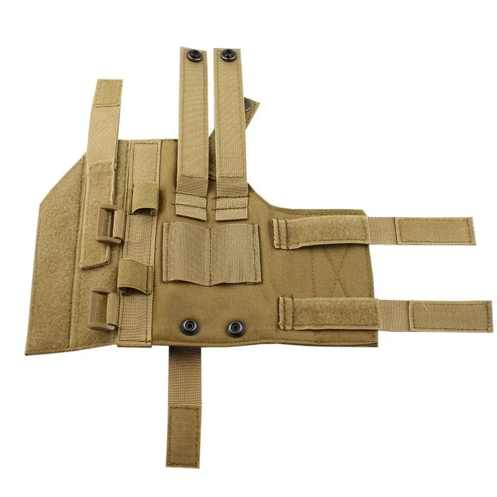 Holster MOLLE tactique pour droitier compatibilité étendue 