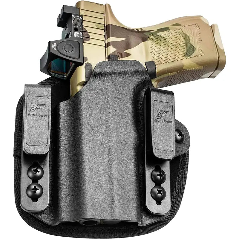 Holster low profile PA type Glock rétention rigide Zone Tactique