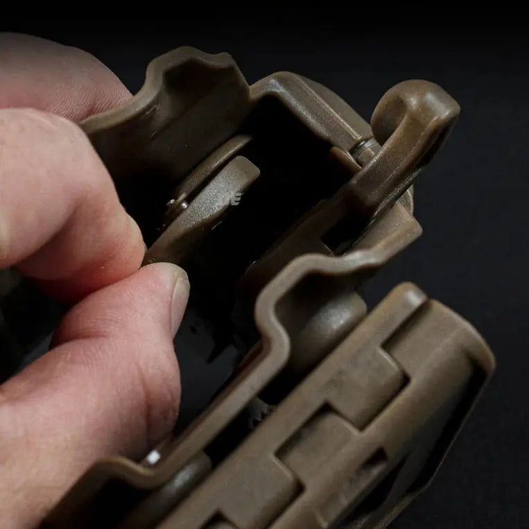 Holster tactique rigide PA avec rétention passive droitier/gaucher Zone Tactique