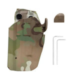 Holster tactique rigide PA avec rétention passive droitier/gaucher Zone Tactique