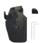 Holster tactique rigide PA avec rétention passive droitier/gaucher Zone Tactique