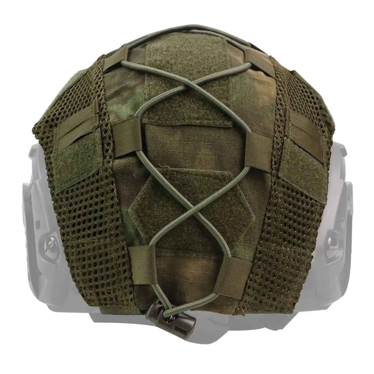Housse de casque tactique type OPS-C avec fixation velcro Zone Tactique