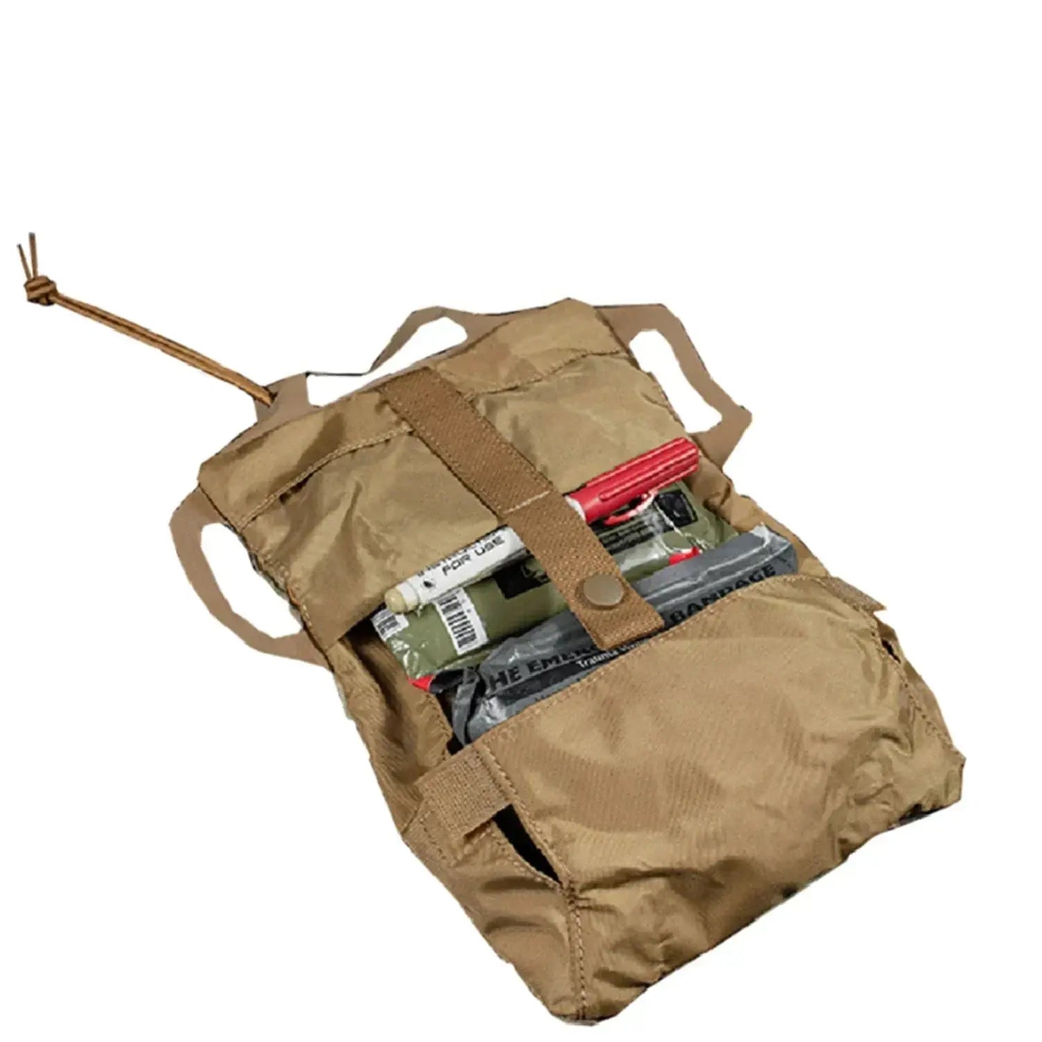 IFAK rapide MOLLE – Doubles poignées d’extraction Zone Tactique