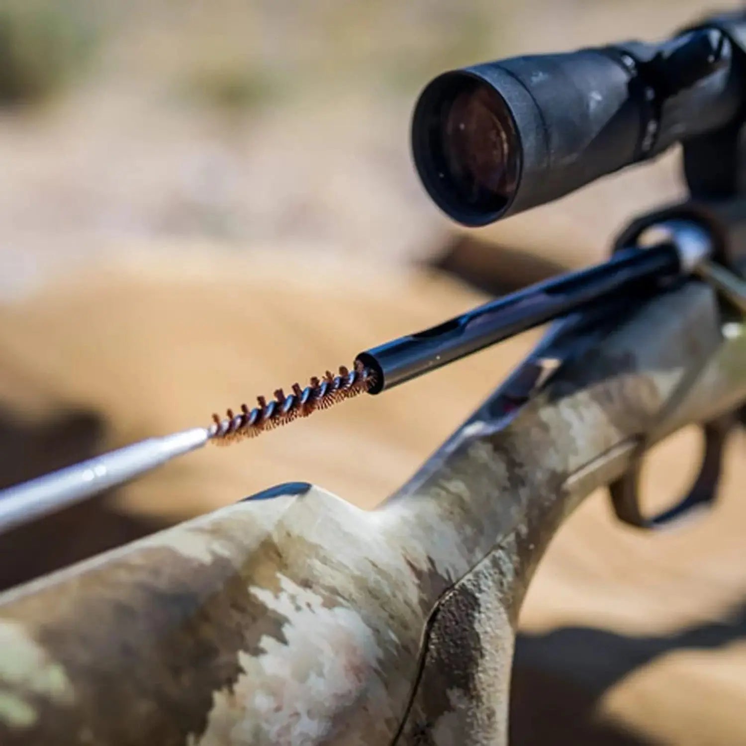 Kit de brosses de nettoyage canon avec écouvillons et embouts - Zone Tactique