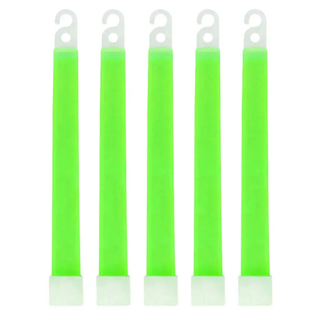 Kit de cyalumes chemlights VERT survie multi-usages signalisation Zone Tactique