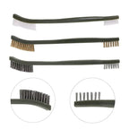 Kit de nettoyage compact avec brosses métal et outils de grattage 
