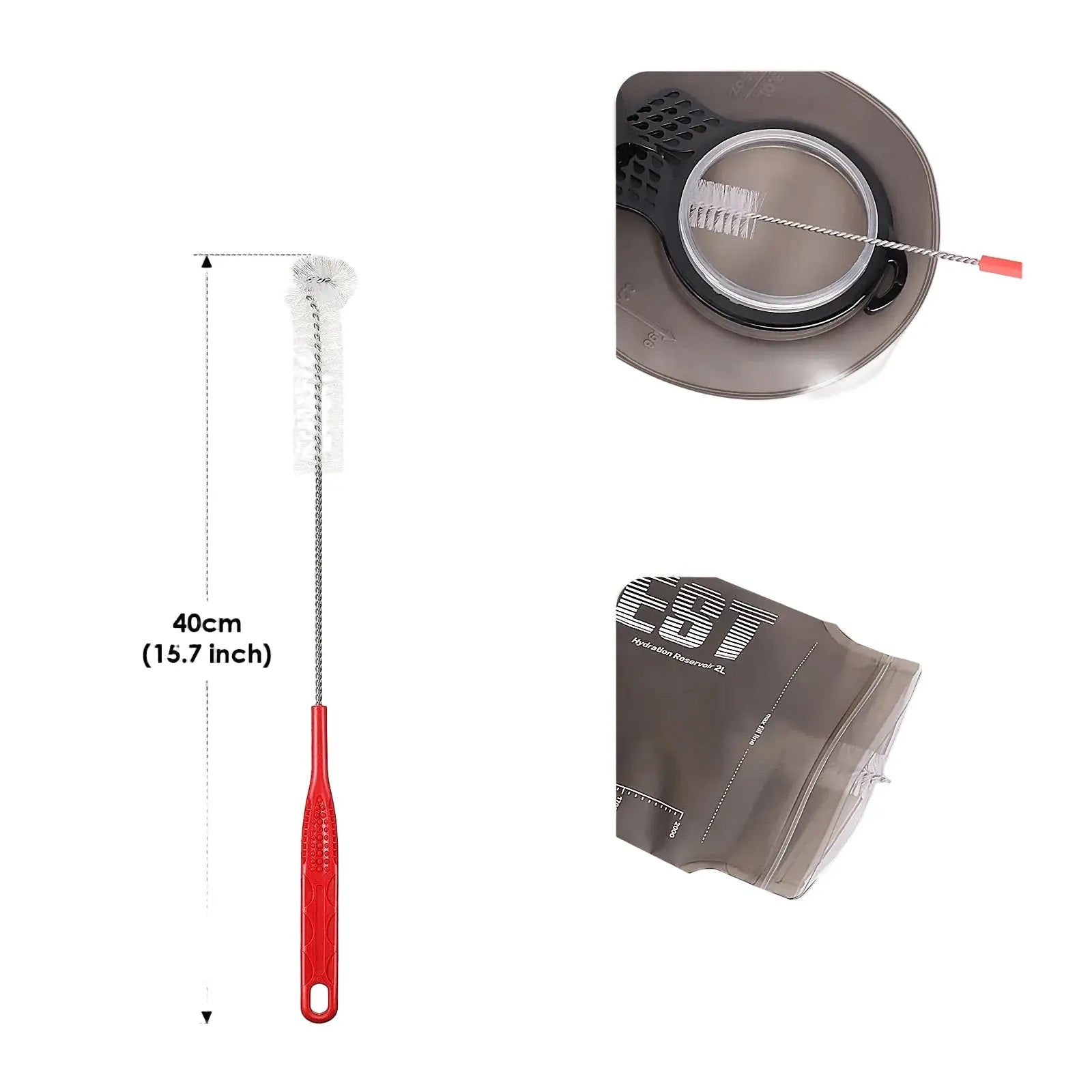 Kit hydratation tactique 4-en-1 poche à eau + accessoires Zone Tactique