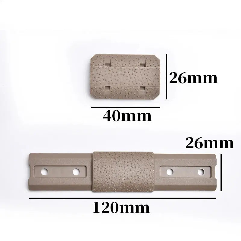 Kit poignée grip hand stop tactique compatible types HK416 et AR15 