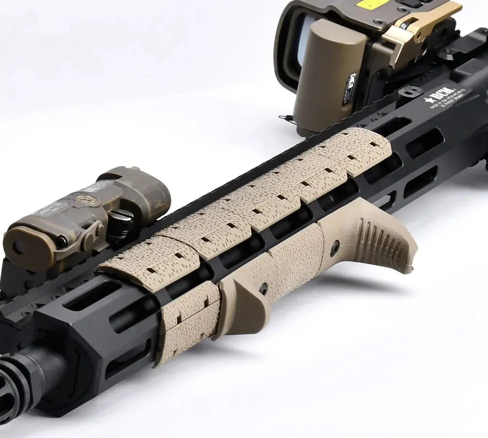 Kit poignée grip hand stop tactique compatible types HK416 et AR15 