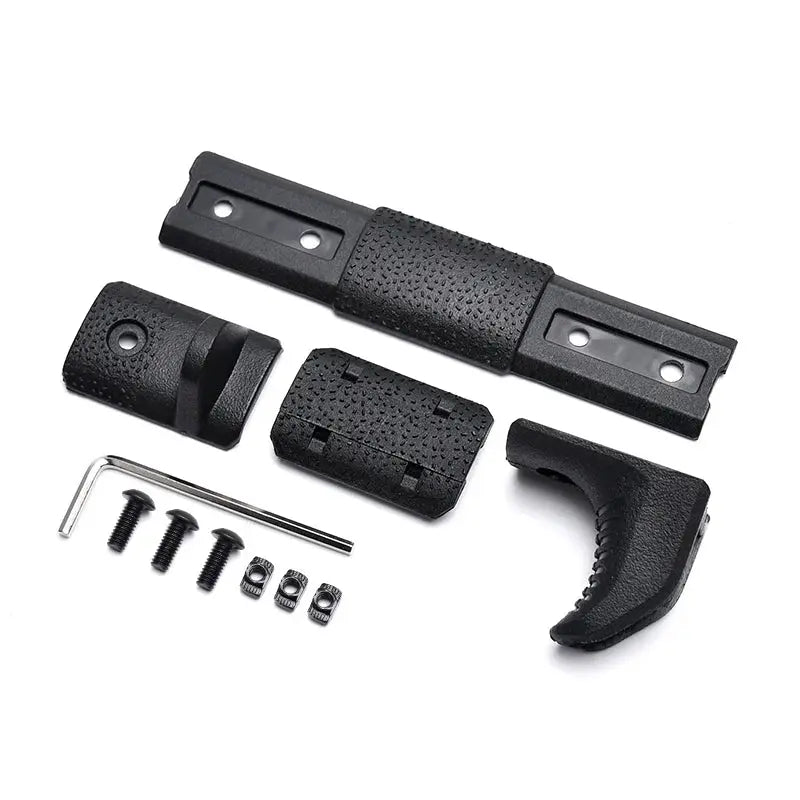 Kit poignée grip hand stop tactique compatible types HK416 et AR15 