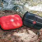 Kit premiers secours étanche complet matériel médical terrain survie 