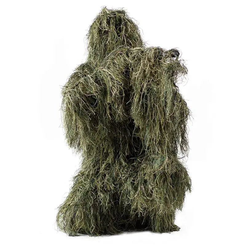 Kit tenue complète camouflage ghillie 3D dissimulation avancée Zone Tactique