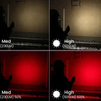 Lampe frontale LED haute puissance usage professionnel Zone Tactique