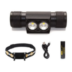 Lampe frontale LED haute puissance usage professionnel Zone Tactique