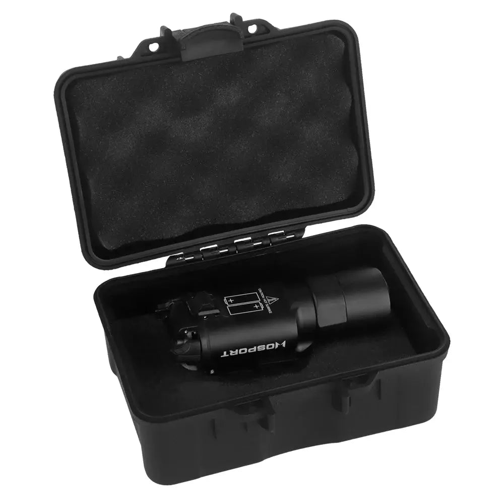 Lampe tactique pour arme faisceau puissant et fixation rail picatinny Zone Tactique