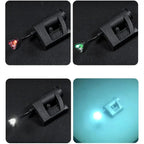 Lampe tactique pour casque avec support rail ARC Zone Tactique