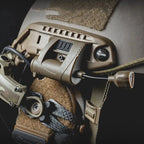 Lampe tactique pour casque avec support rail ARC Zone Tactique