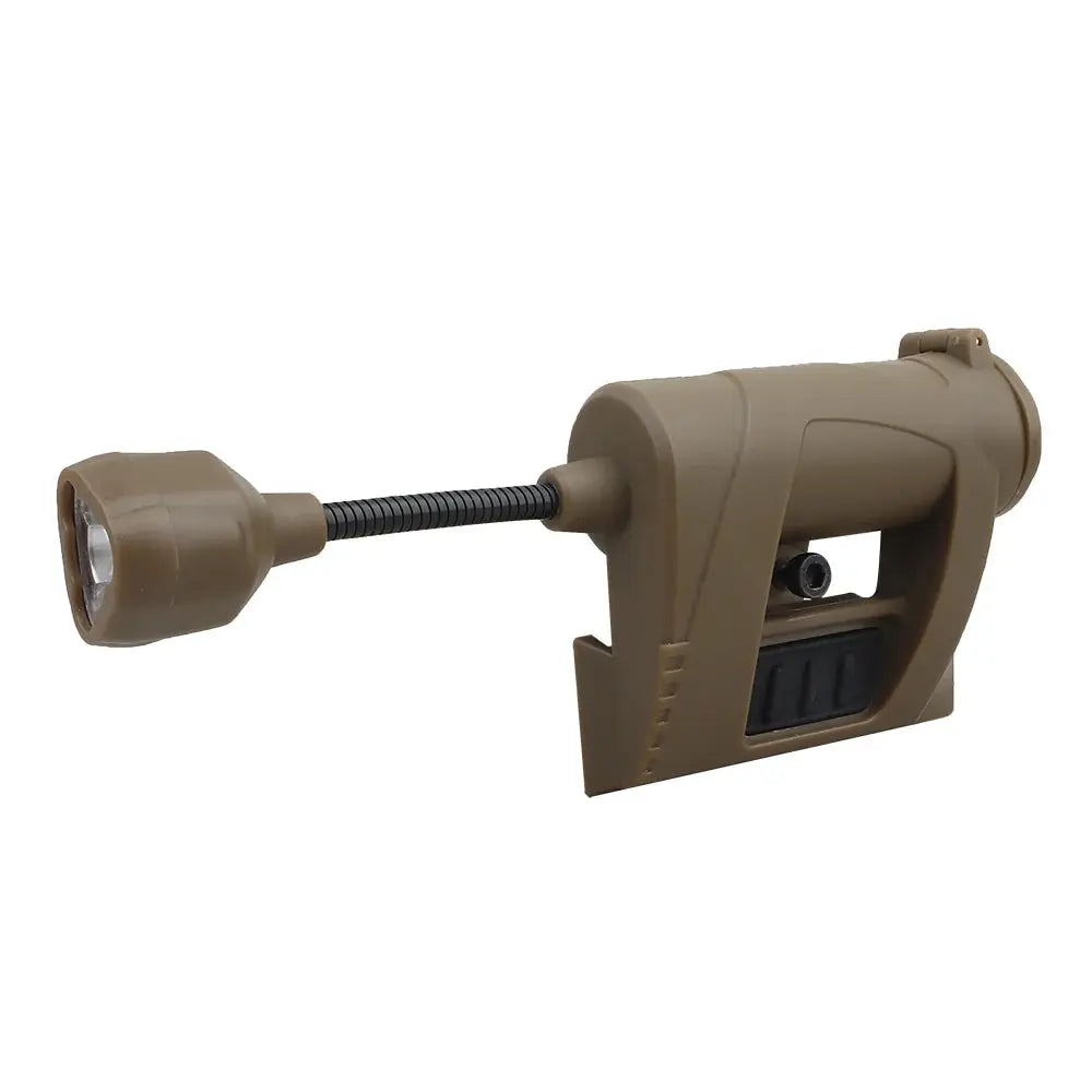 Lampe tactique pour casque avec support rail ARC Zone Tactique