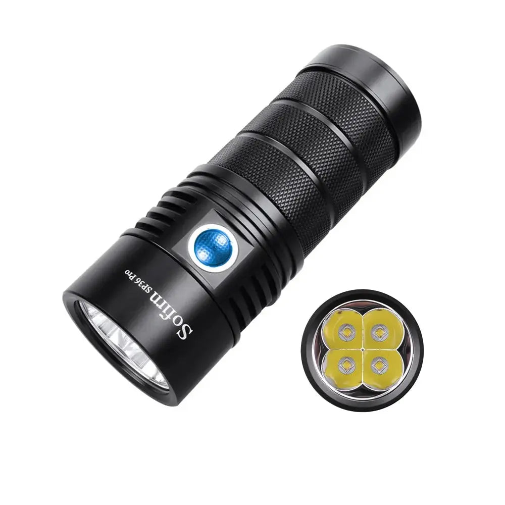 Lampe torche tactique compacte haute luminosité usage terrain Zone Tactique