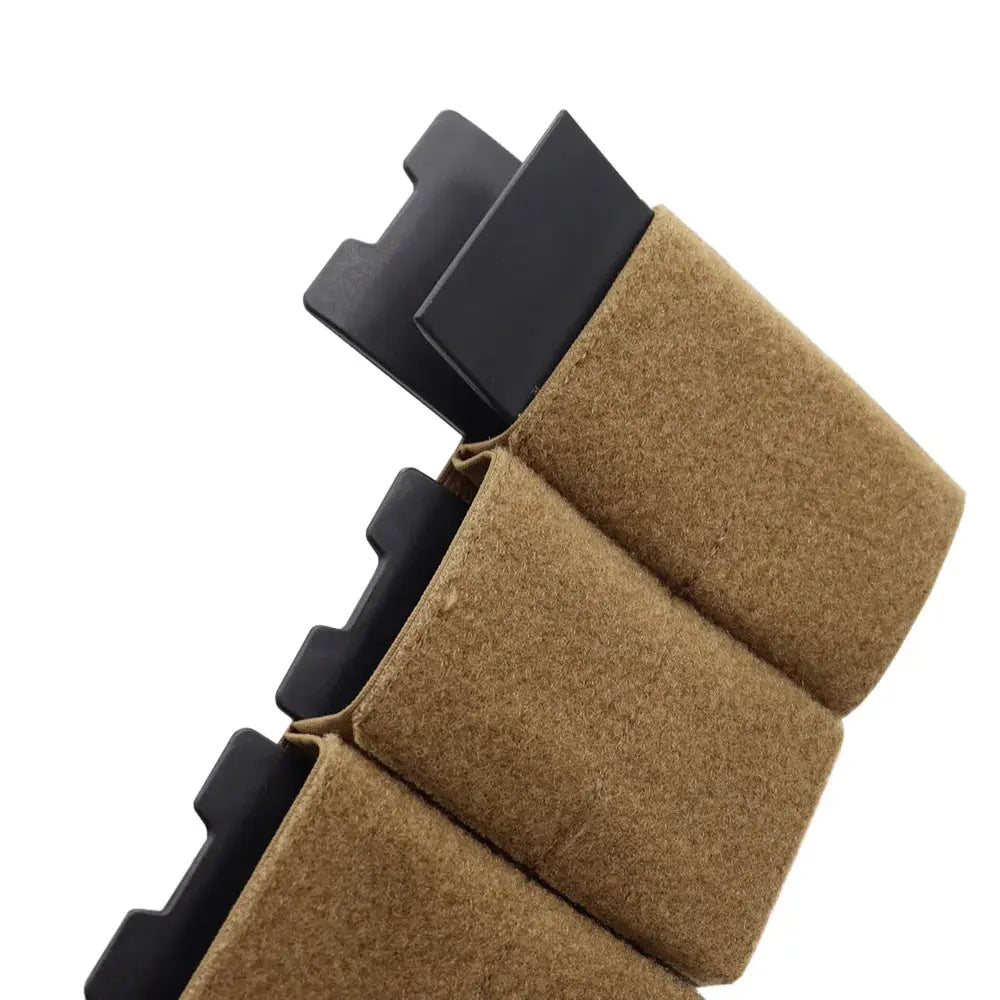 Lot d’inserts tactiques de rétention pour porte chargeur 5.56mm Zone Tactique