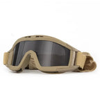 Masque tactique de protection visuelle anti reflets avec traitement UV 