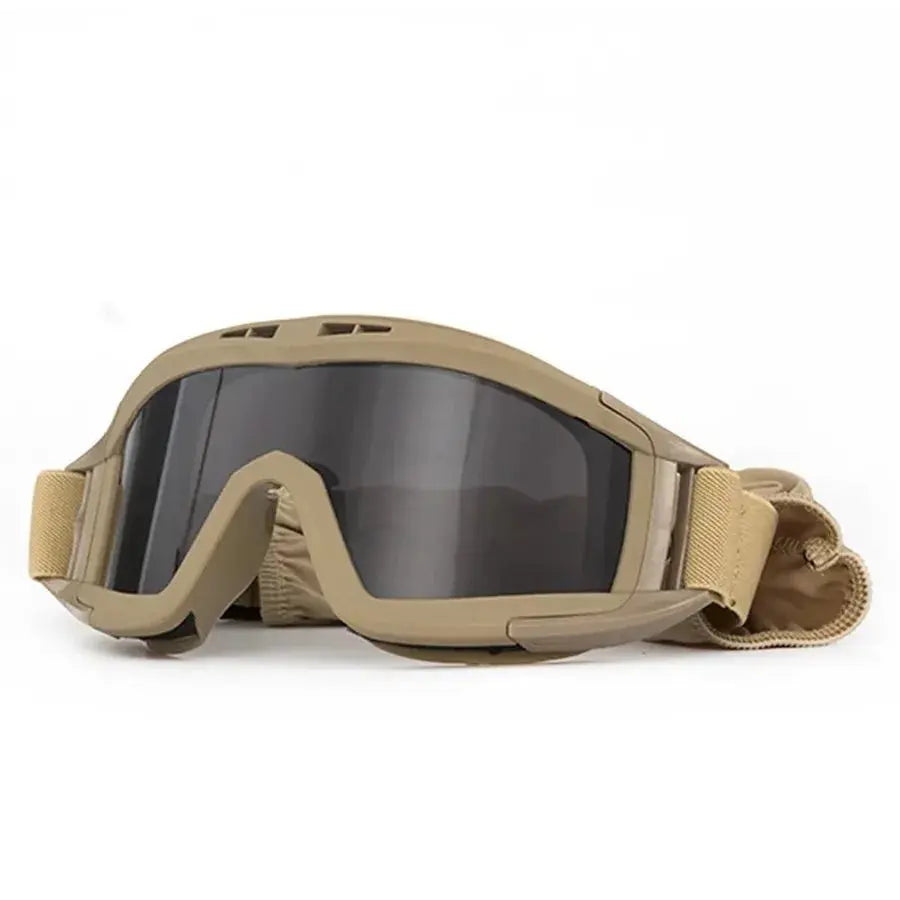 Masque tactique de protection visuelle anti reflets avec traitement UV 