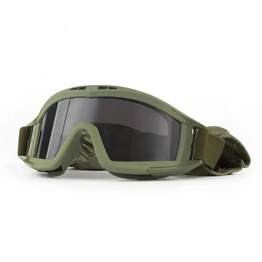 Masque tactique de protection visuelle anti reflets avec traitement UV 