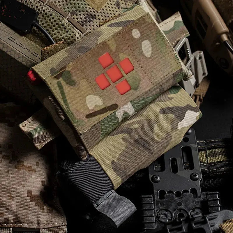 Micro pochette trauma IFAK compacte MOLLE pour premiers secours 