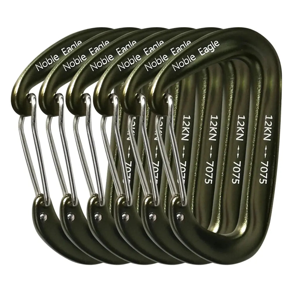 Mousquetons tactiques aluminium haute résistance (12Kn) Zone Tactique