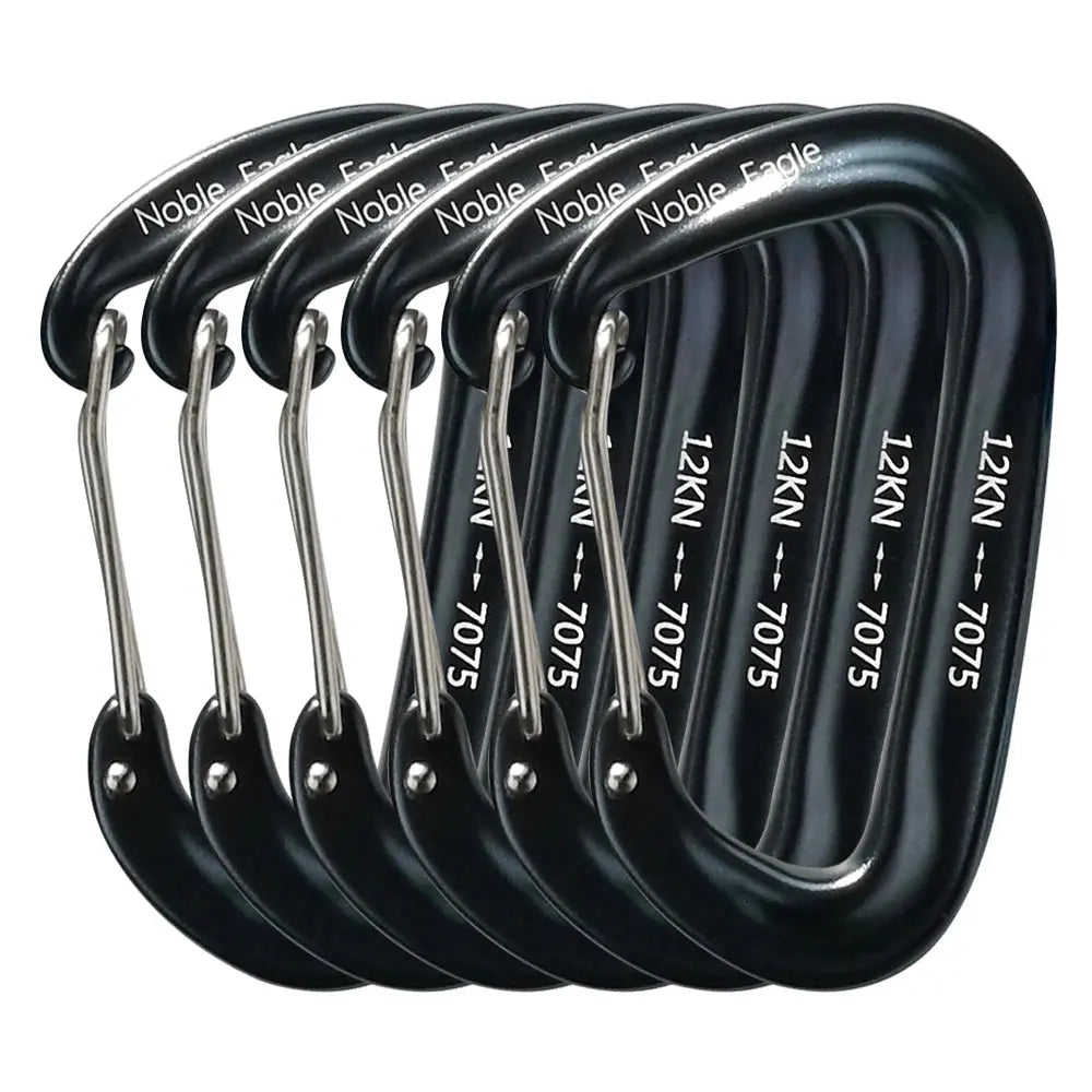 Mousquetons tactiques aluminium haute résistance (12Kn) Zone Tactique