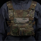 Panneau frontal extension chest rig MOLLE avec VELCRO 