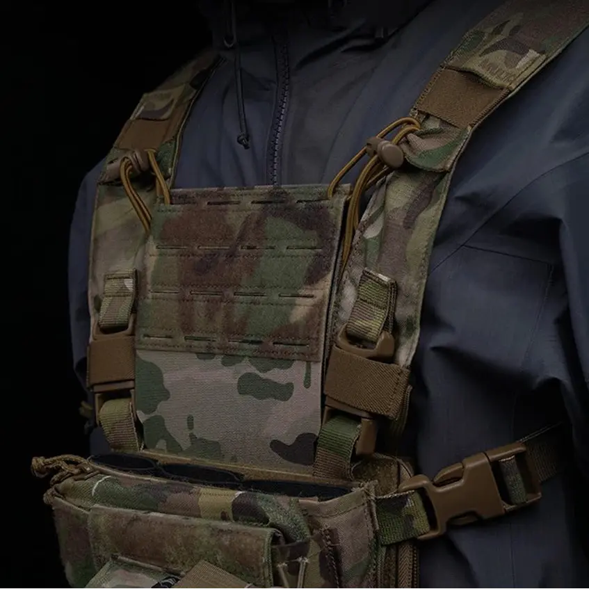 Panneau frontal extension chest rig MOLLE avec VELCRO 