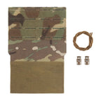 Panneau frontal extension chest rig MOLLE avec VELCRO 