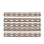 Panneaux couvre rail M-LOK rigides compatibilité étendue (lot de 5) 