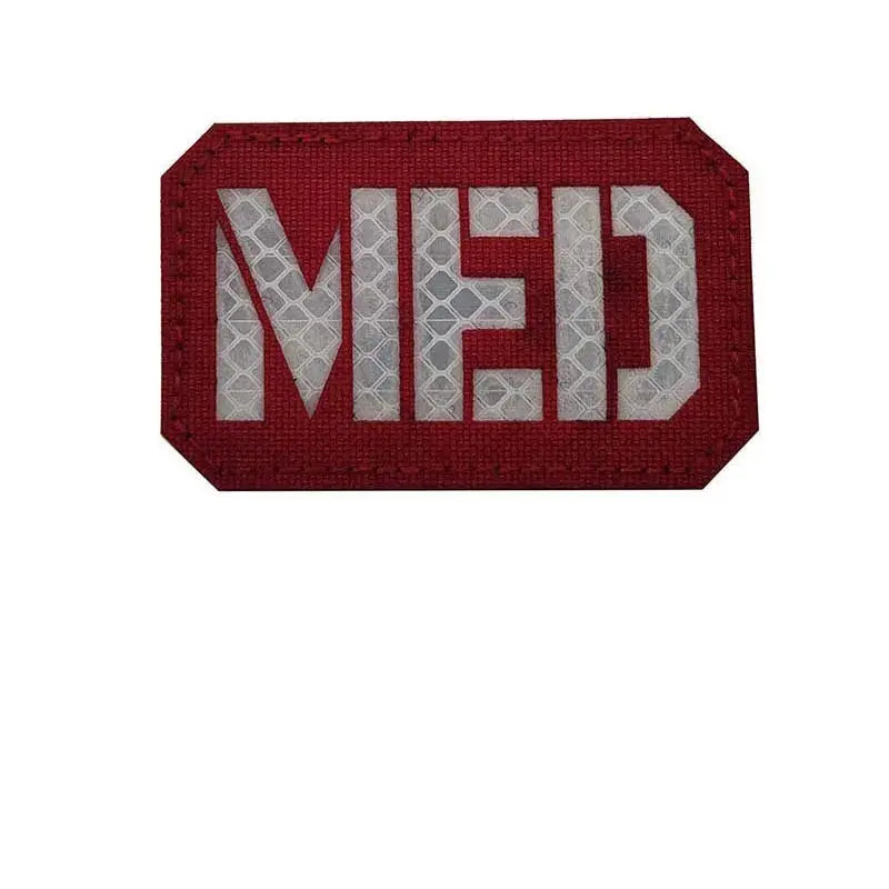 Patch MED médical camouflage réfléchissant velcro tactique 