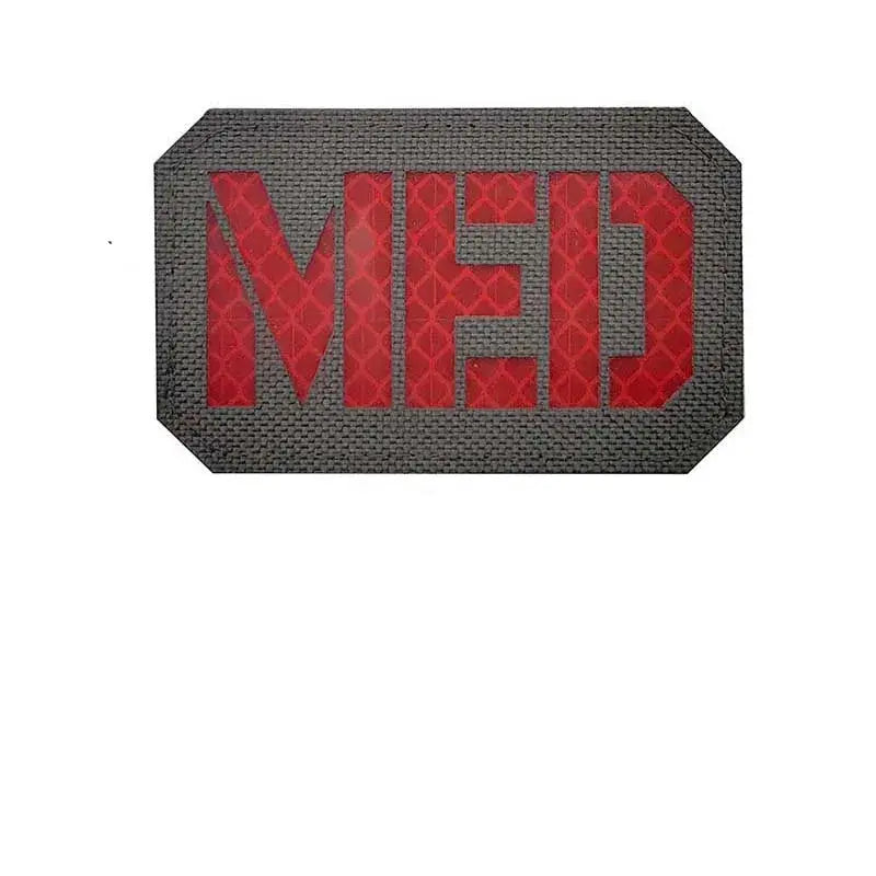 Patch MED médical camouflage réfléchissant velcro tactique 