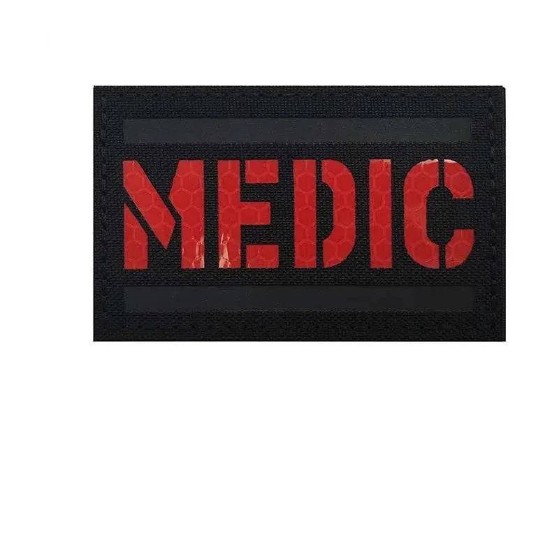 Patch MEDIC médical tactique réfléchissant identification 