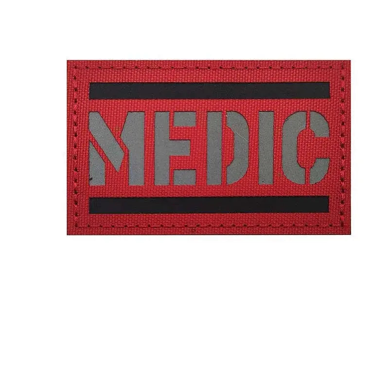 Patch MEDIC médical tactique réfléchissant identification 