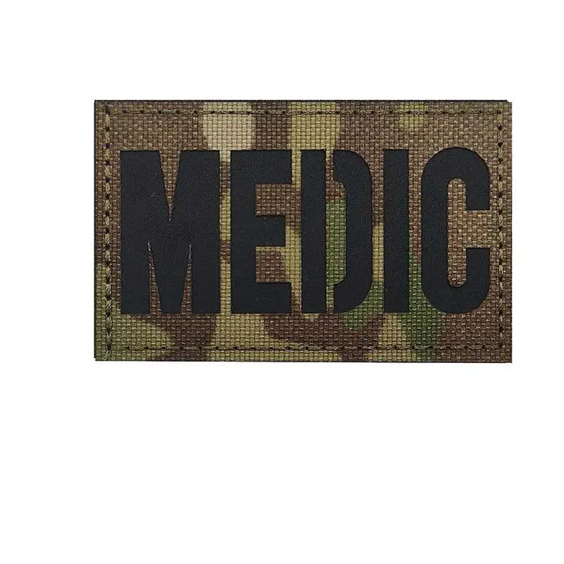Patch MEDIC médical tactique réfléchissant identification 