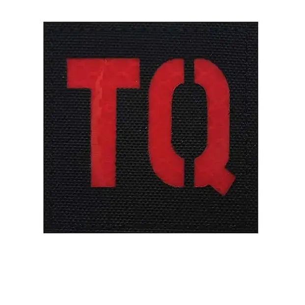 Patch TQ tourniquet tactique réfléchissant velcro équipement 