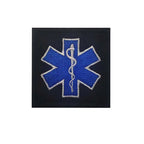 Patch étoile de vie médicale en tissu avec velcro 