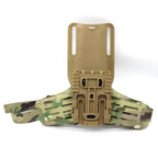 Plateforme de cuisse support pour holster avec panneau MOLLE 