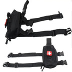 Plateforme de cuisse tactique drop leg MOLLE et pochette IFAK 